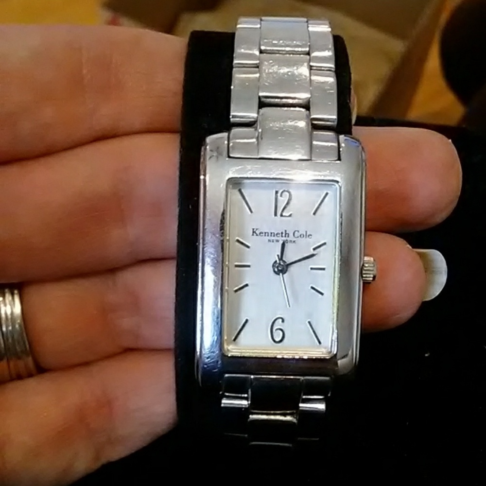 Kenneth Cole silver watch